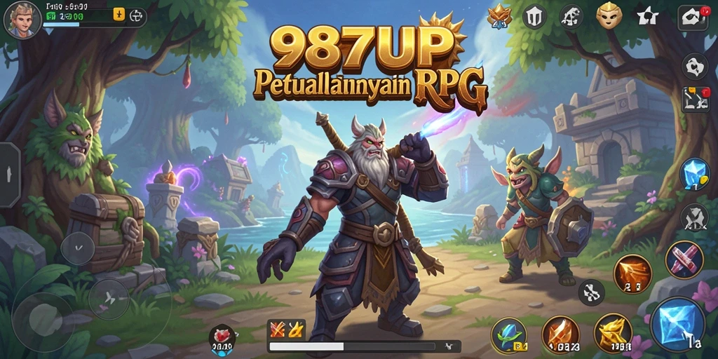 Gameplay menarik dalam dunia RPG yang kaya.