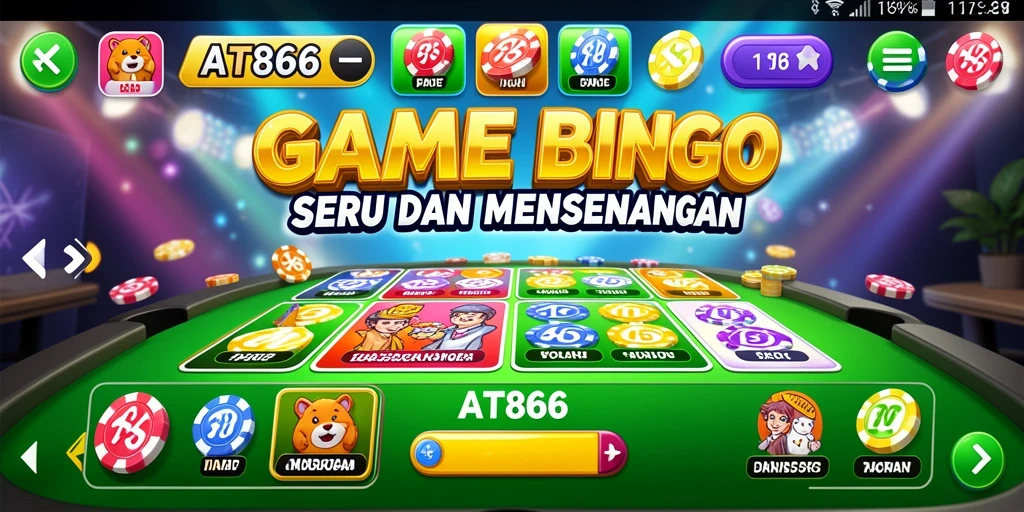 Tampilan gameplay AT866 yang menarik dan interaktif.
