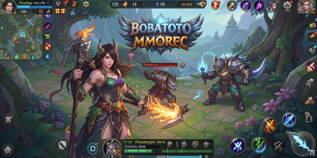 Tampilan gameplay MMORPG BOBATOTO yang menarik dan imersif.