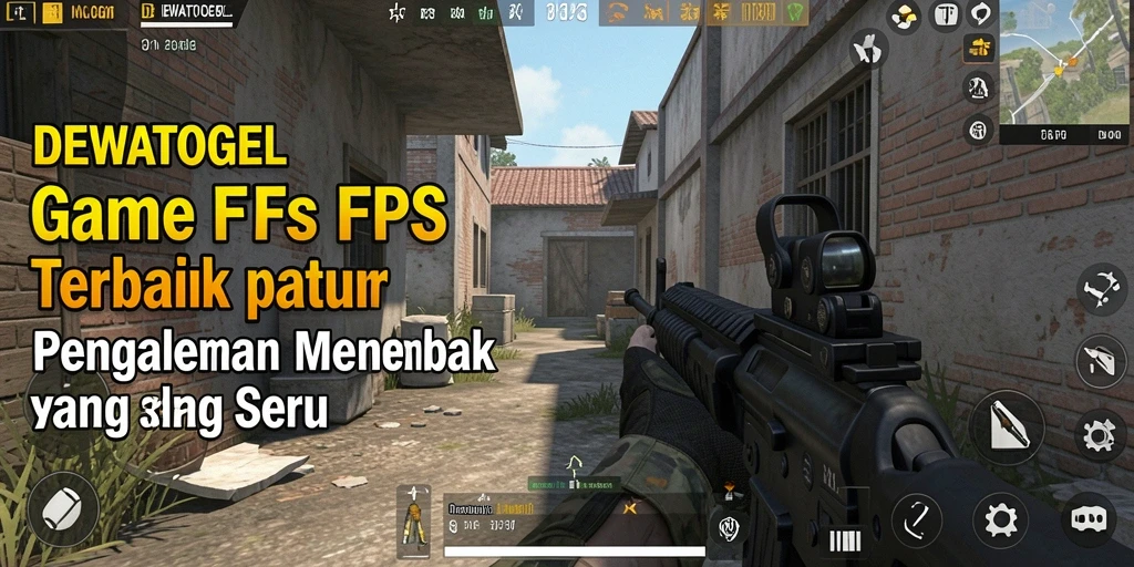 Tangkapan layar menampilkan aksi intens dalam DEWATOGEL.