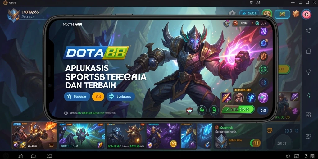 Tampilan gameplay DOTA88 menampilkan pengalaman taruhan olahraga yang menarik.