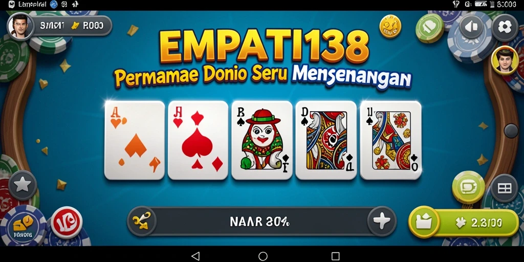 Screenshot gameplay domino yang menarik dari EMPATI138.