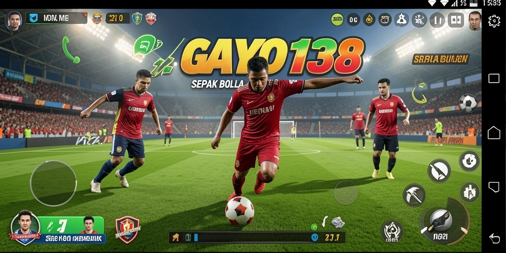 Gameplay menarik dalam GAYO138 dengan momen-momen menegangkan di lapangan.