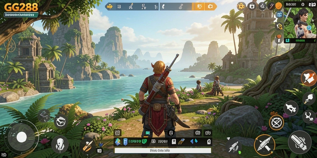 Gameplay GG288 yang menakjubkan dalam dunia terbuka.