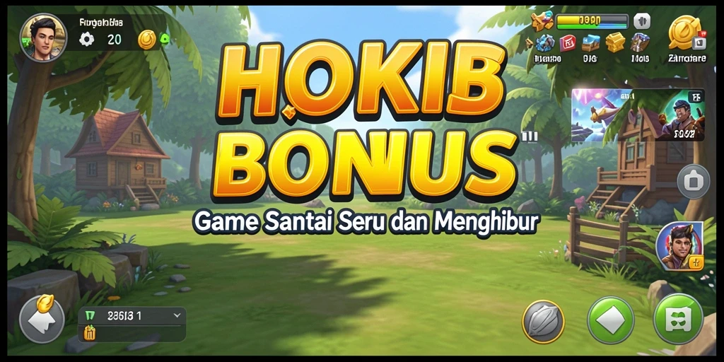Tampilan menarik dari gameplay HOKIBONUS yang seru dan interaktif.