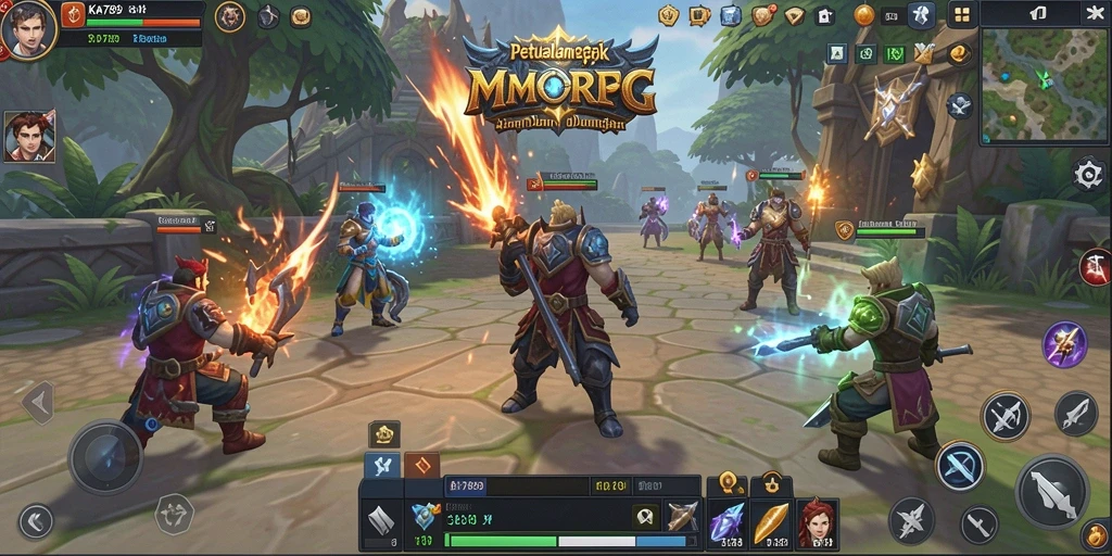 Tampilan gameplay KA789 yang mendebarkan dalam dunia MMORPG.