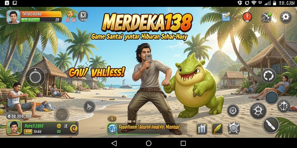 Gameplay MERDEKA138 yang menyenangkan dan santai.