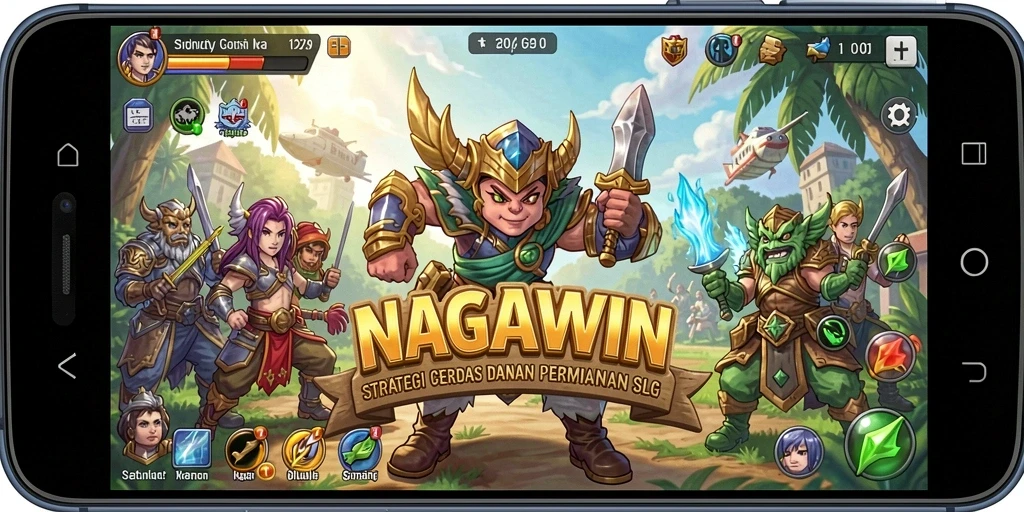 Tampilan menegangkan dari pertempuran di NAGAWIN yang penuh strategi.