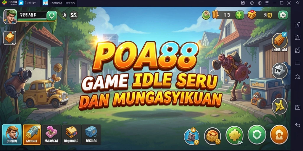 Tampilan gameplay POA88 yang menarik dengan mekanisme Idle.