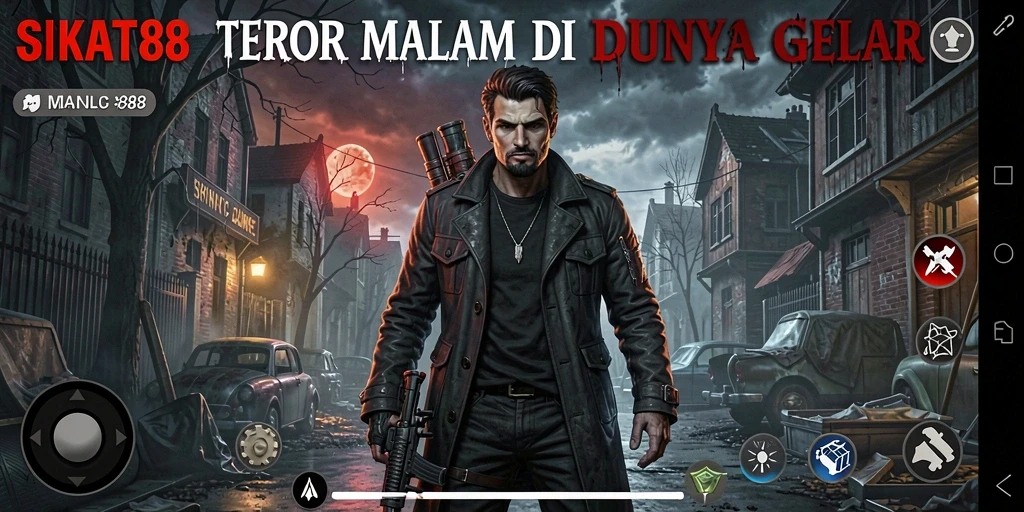 Tampilan menegangkan dari gameplay SIKAT88 yang penuh dengan kengerian.
