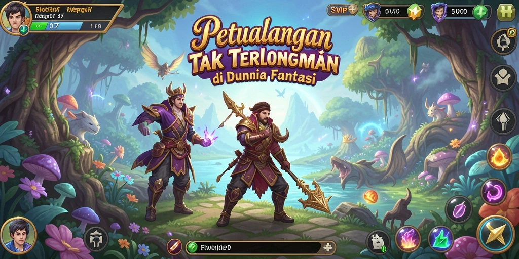 Tangkapan layar dari gameplay SVIP7 yang menampilkan petualangan seru.